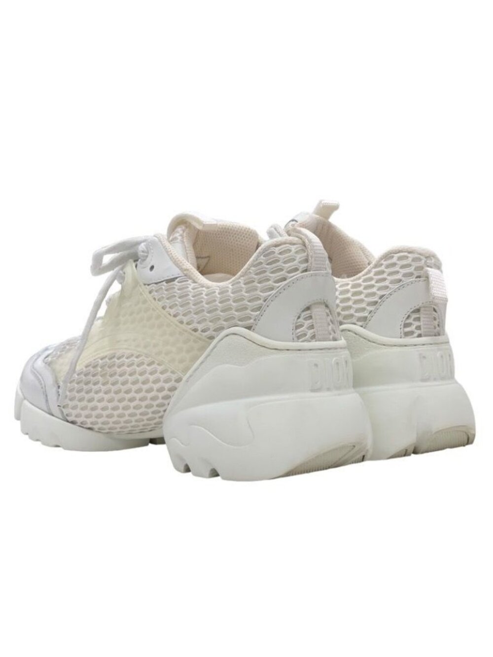Christian Dior Sneakers Shoes Mesh White - Picture 4 of 9